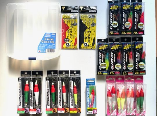 渡船よしだ屋／’２３年度夜イカメタル用品販売①
