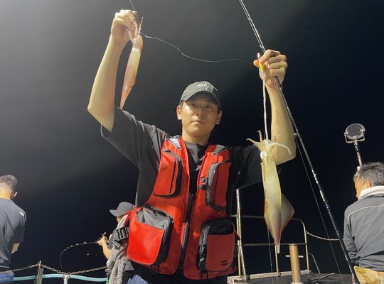 渡船よしだ屋／７月２９日（土）　夜イカメタル船の釣果①