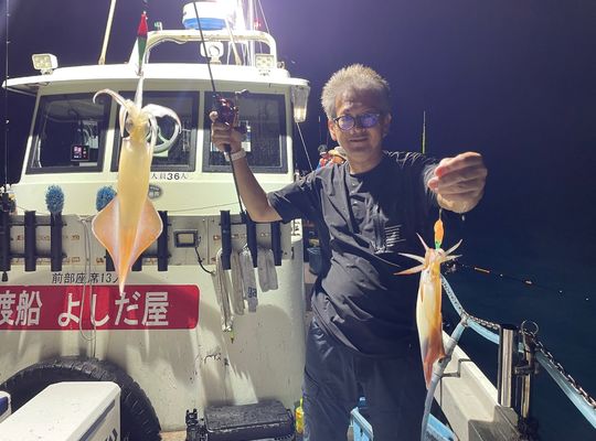 渡船よしだ屋／’２３年９月１６日（土）　夜イカメタルの釣果①