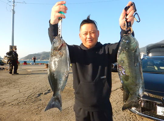 渡船よしだ屋／’２３年１２月２９日（金）　磯釣りの釣果①