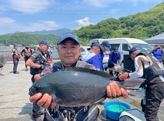 渡船よしだ屋／’２４年６月１日（土）　磯釣りの釣果①