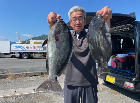 渡船よしだ屋／’２４年６月１４日（金）　磯釣りの釣果①