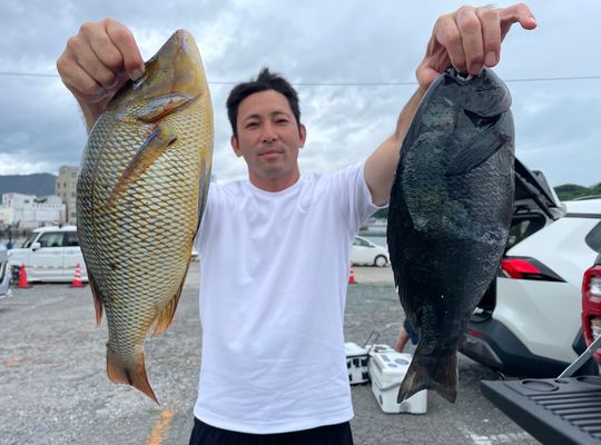 渡船よしだ屋／’２４年６月１５日（土）　磯釣りの釣果①