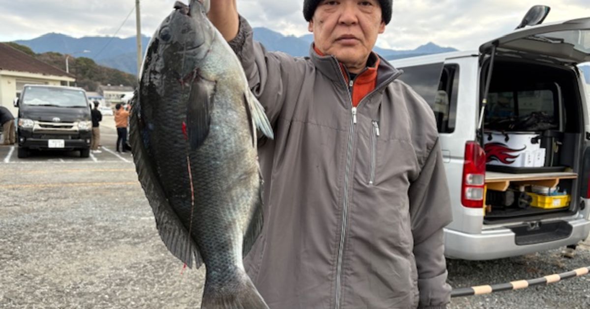 25年1月4日（土） 磯釣りの釣果 | 愛媛を拠点に渡船にまつわる事業