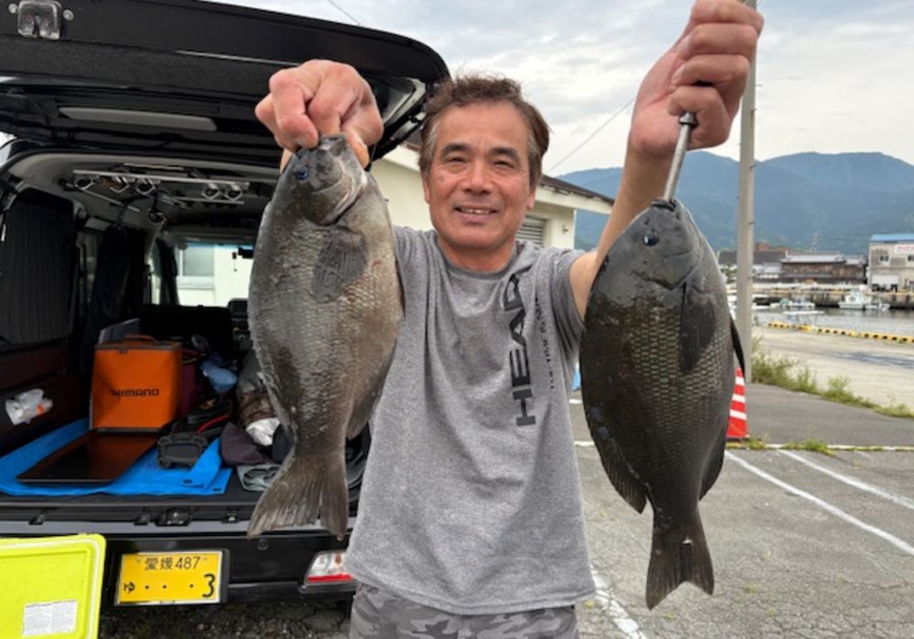 渡船よしだ屋／’２５年５月２６日（月）　磯釣りの釣果①