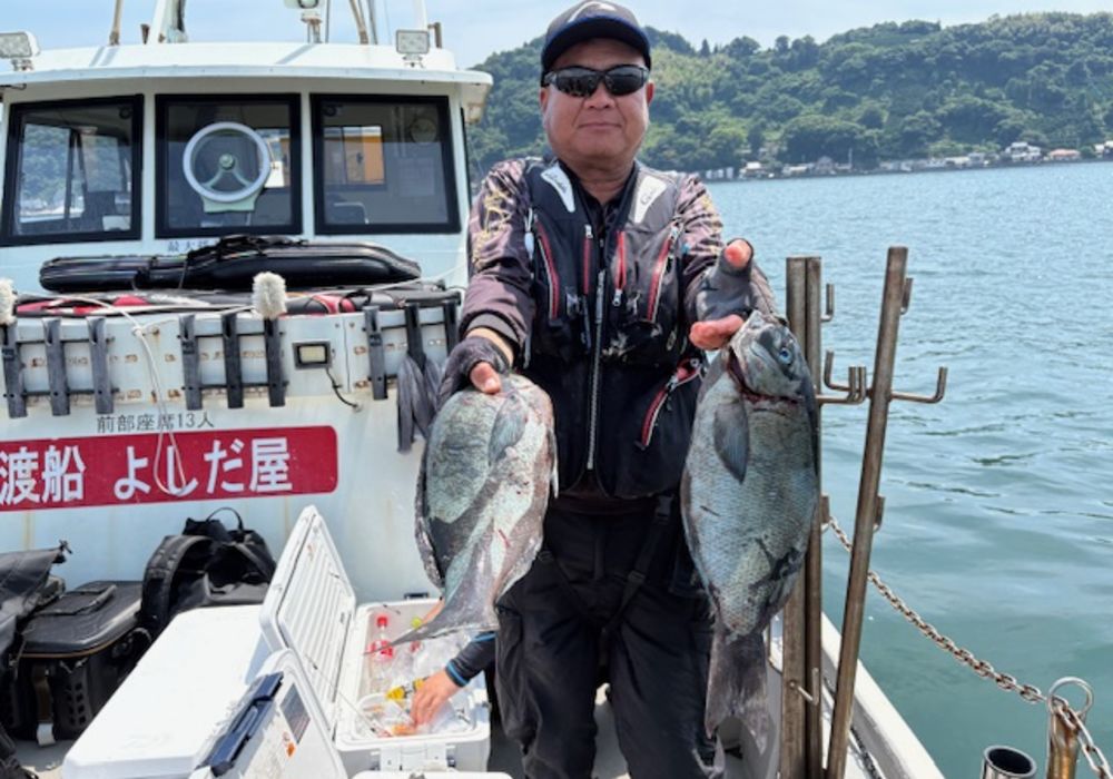 渡船よしだ屋／’２５年６月２０日（金）　磯釣りの釣果①