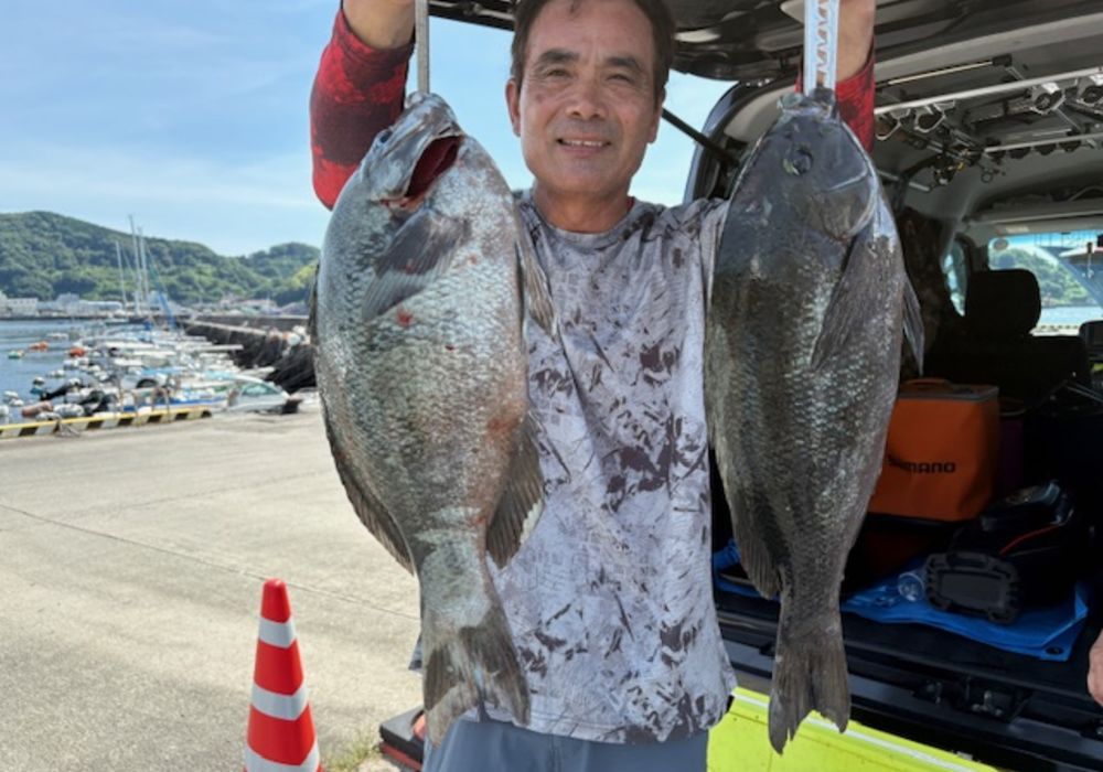 渡船よしだ屋／’２５年６月２７日（金）　磯釣りの釣果①