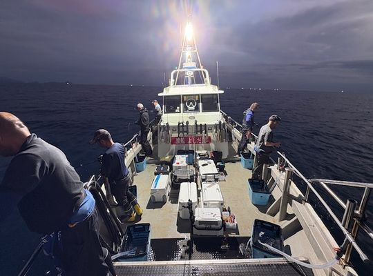 渡船よしだ屋／今年度の夜イカ釣り営業は、９／28（日）で終了です