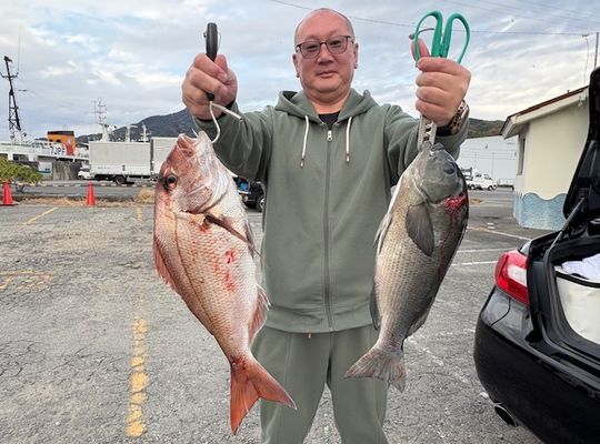 渡船よしだ屋／’２５年１２月１１日（木）　磯釣りの釣果①