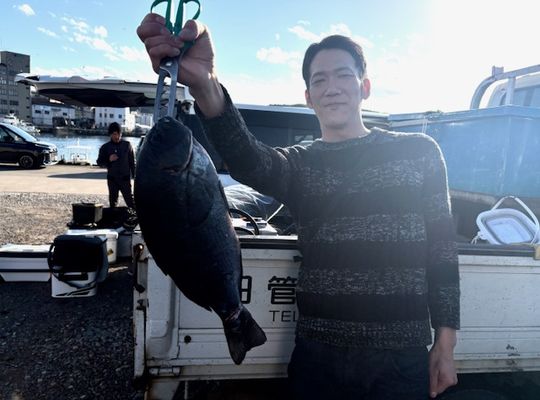 渡船よしだ屋／’２６年１月１０日（土）　磯釣りの釣果①
