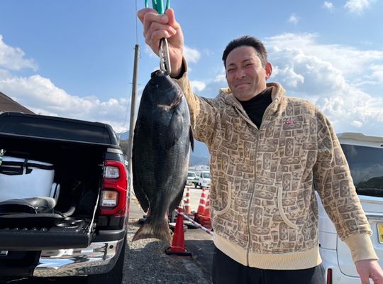 渡船よしだ屋／’２６年１月２４日（土）　磯釣りの釣果①