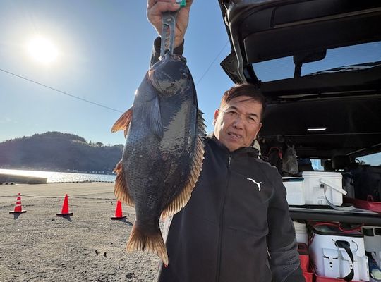 渡船よしだ屋／’２６年１月２６日（月）　磯釣りの釣果①