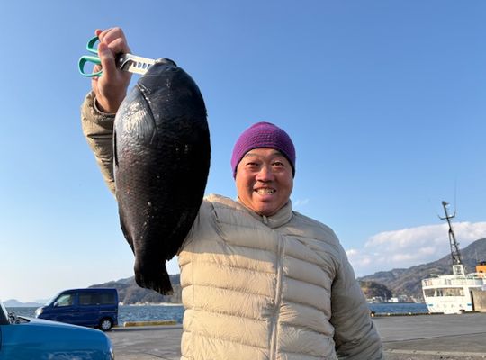 渡船よしだ屋／’２６年２月１日（日）　磯釣りの釣果①