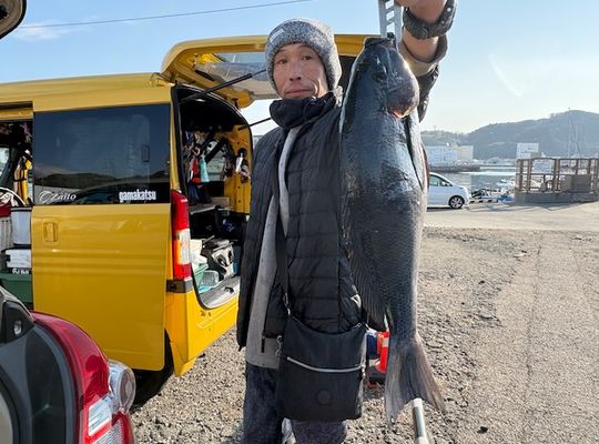 渡船よしだ屋／’２６年２月２日（月）　磯釣りの釣果①