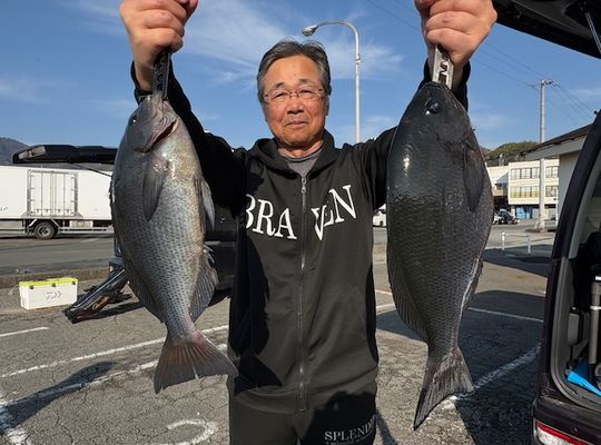 渡船よしだ屋／’２６年２月１３日（金）　磯釣りの釣果①