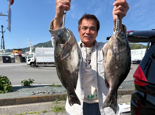 渡船よしだ屋／’２６年５月５日（火）　磯釣りの釣果①