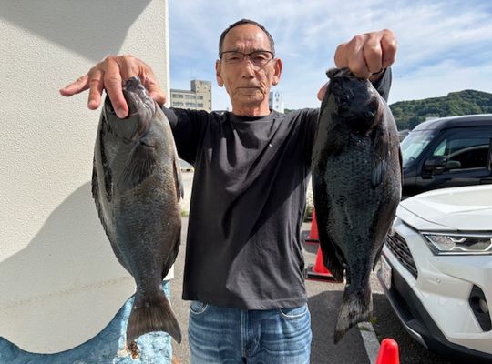 渡船よしだ屋／’２６年５月９日（土）　磯釣りの釣果①①
