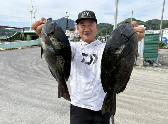 渡船よしだ屋／’２６年６月１２日（金）　磯釣りの釣果①