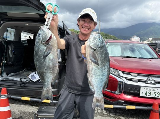 渡船よしだ屋／’２６年７月７日（火）　磯釣りの釣果①